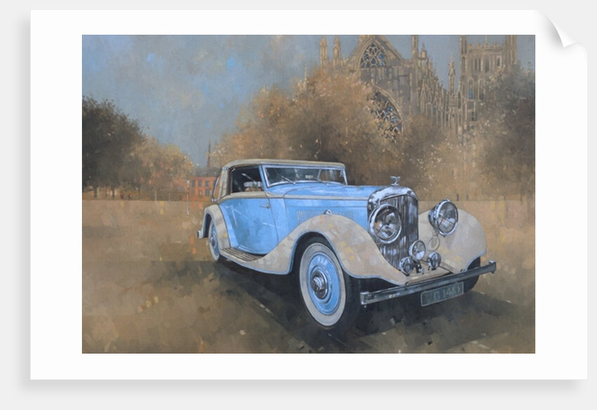 Bentley by Kellner, 1936 by Peter Miller