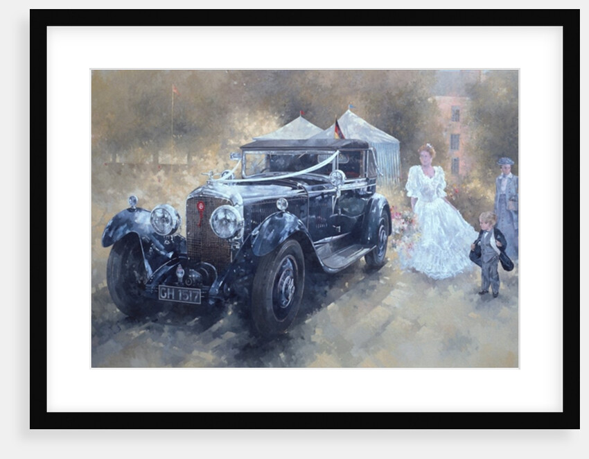 Bentley and Bride by Peter Miller