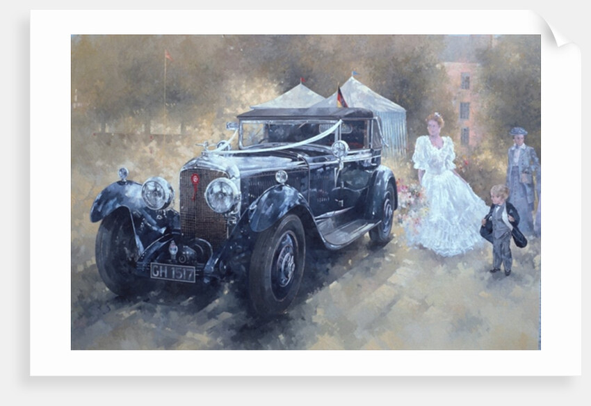 Bentley and Bride by Peter Miller