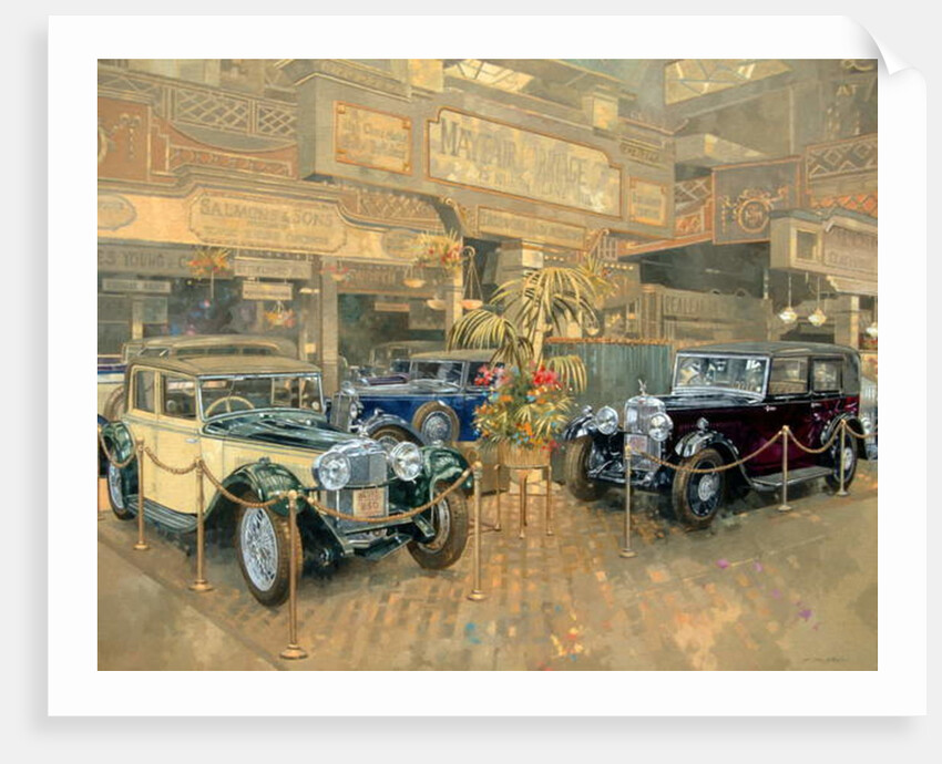 Olympia Motor Show in 1932 by Peter Miller