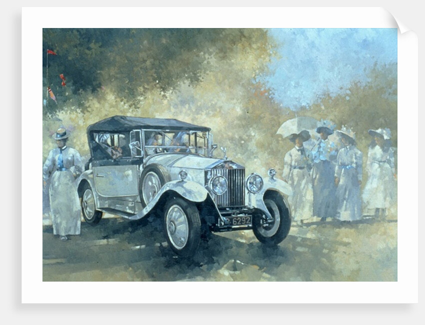 The White Tourer, 1994 by Peter Miller