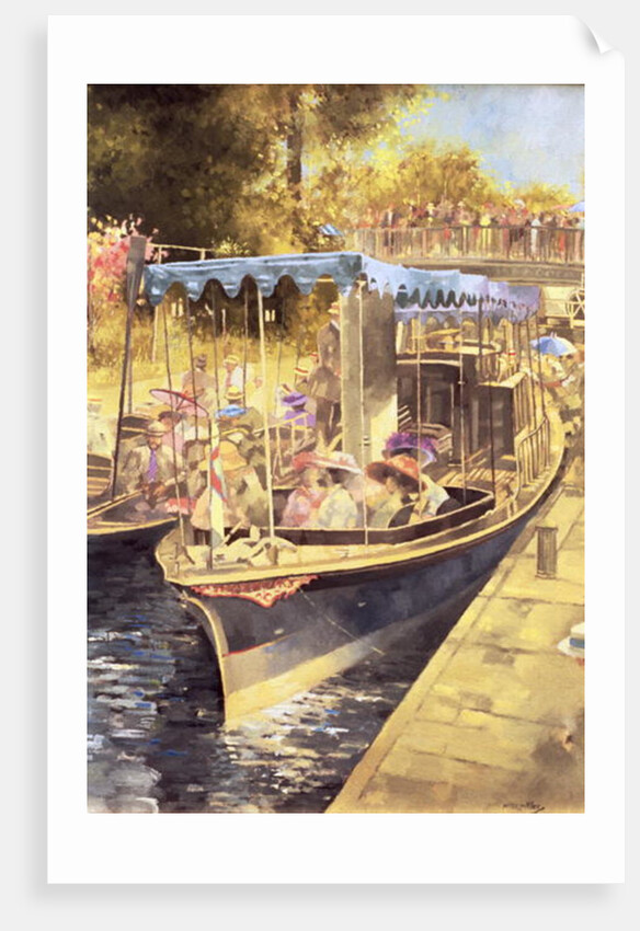 Boulter's Lock, 1990 by Peter Miller