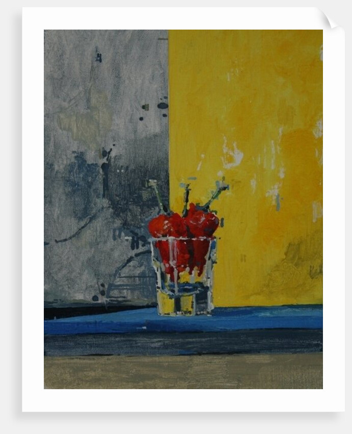 Chillies in a Glass by Charlie Millar