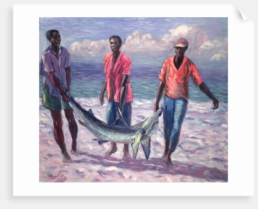 The Big Catch, 1989 by Carlton Murrell