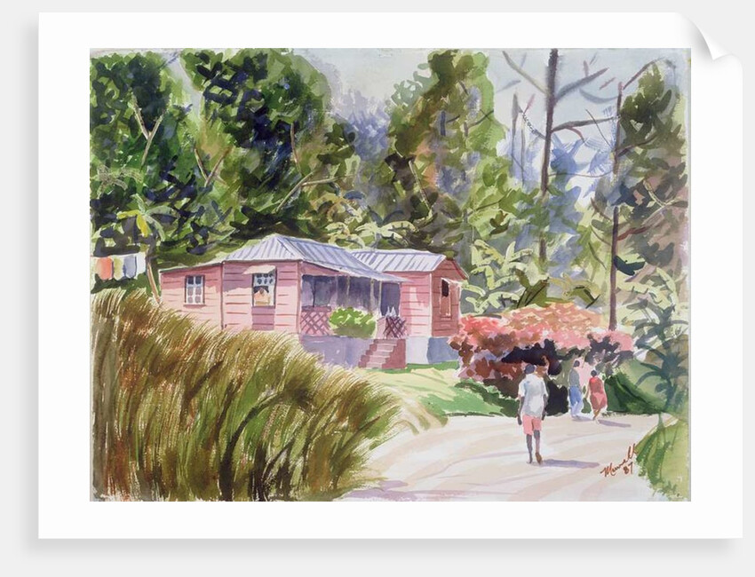 A Tropical Home, 1987 by Carlton Murrell