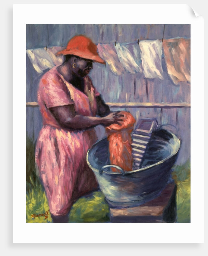 Wash Day, 1991 by Carlton Murrell