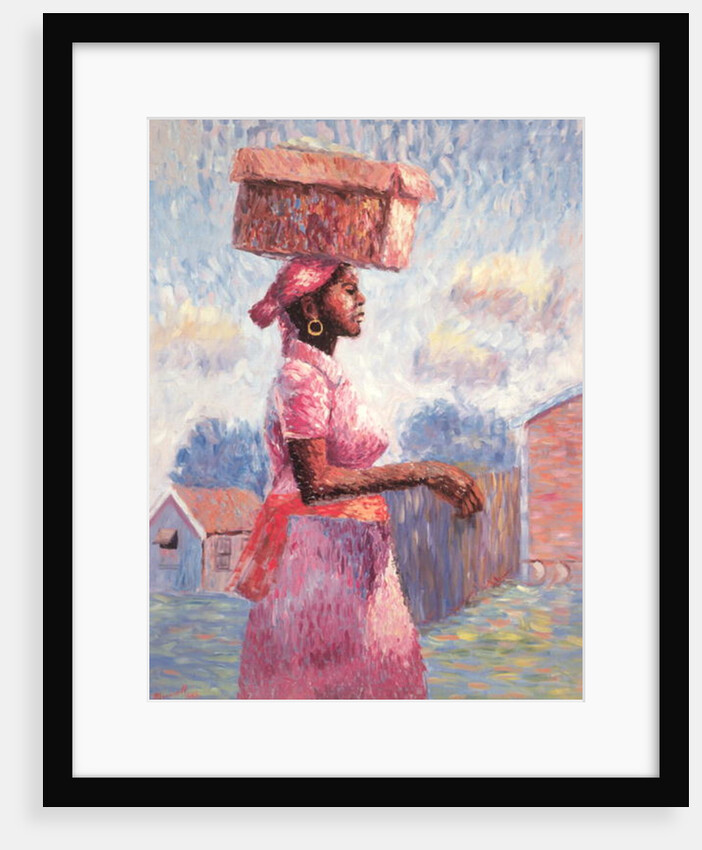 African Lady, 1988 by Carlton Murrell