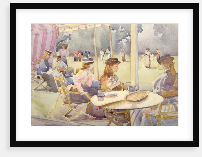 The Tennis Party by Tom Simpson