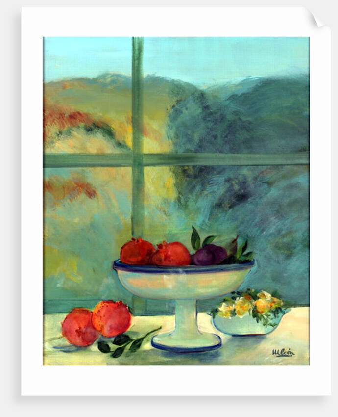 Interior with Window and Bowl by Marisa Leon
