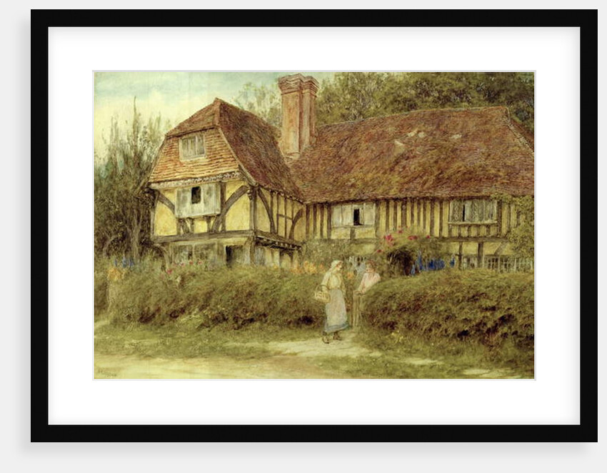 A Kentish Cottage by Helen Allingham