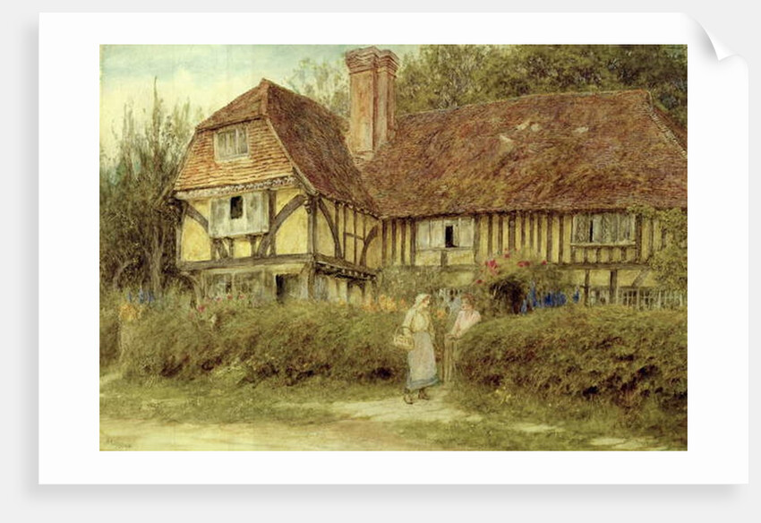 A Kentish Cottage by Helen Allingham