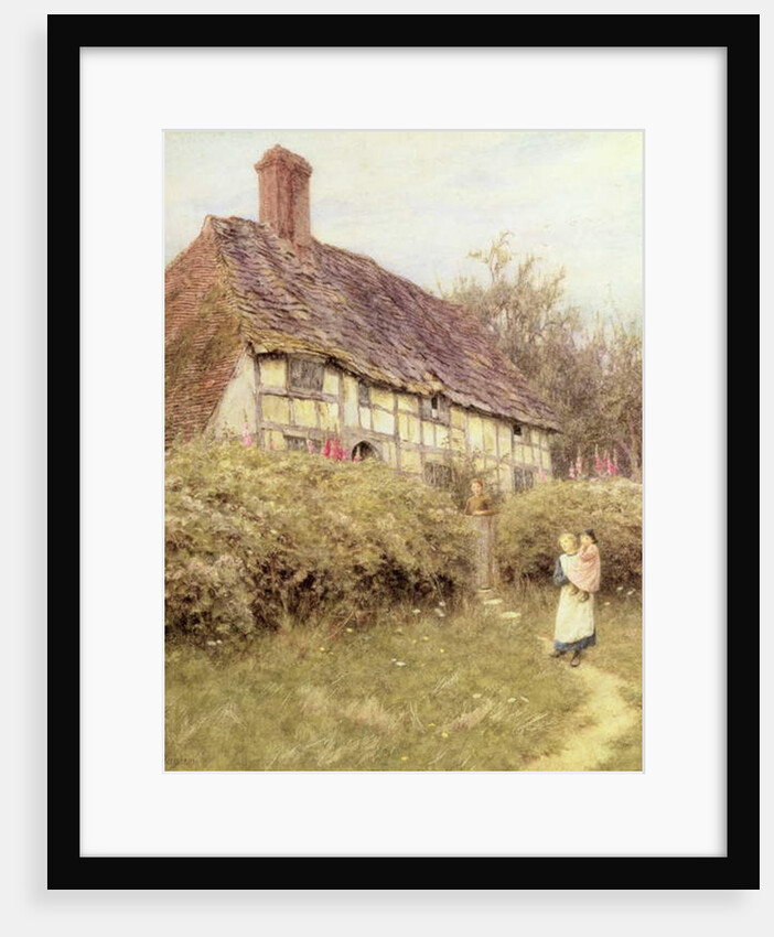 The Priest's House, West Hoathly by Helen Allingham