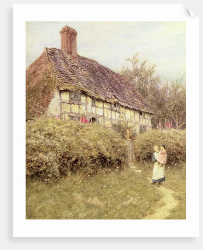 The Priest's House, West Hoathly by Helen Allingham