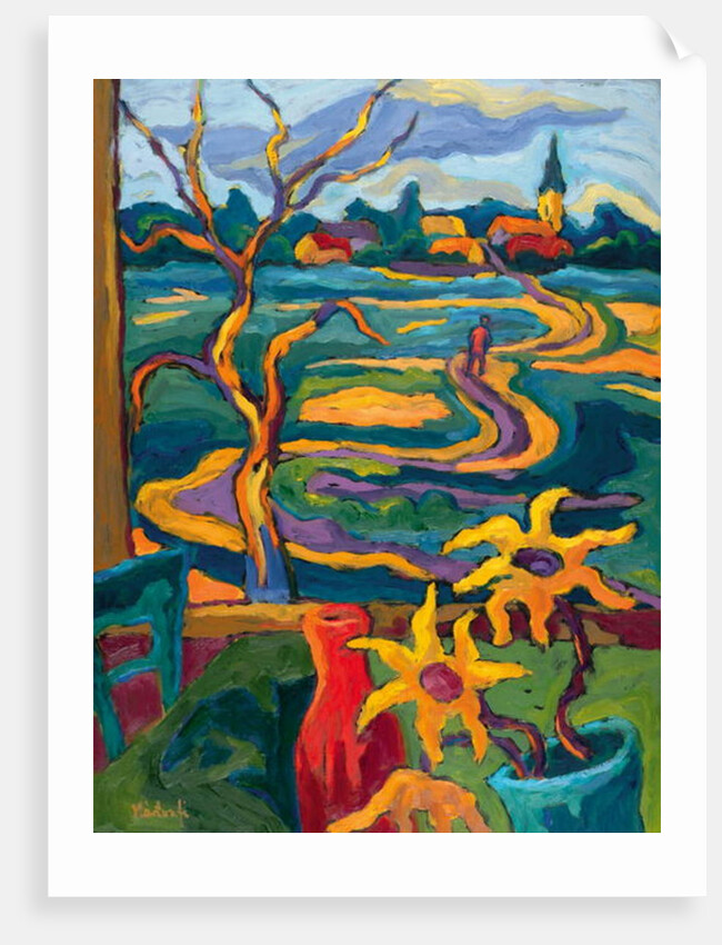 On my way home by Marta Martonfi-Benke