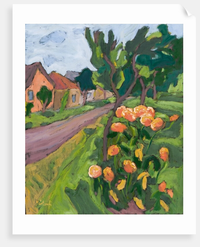 Neighbour's Roses, 2008 by Marta Martonfi-Benke