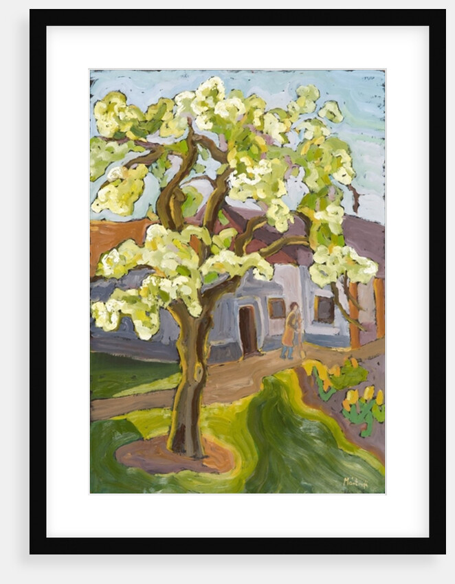 Blooming Pear Tree, 2008 by Marta Martonfi-Benke