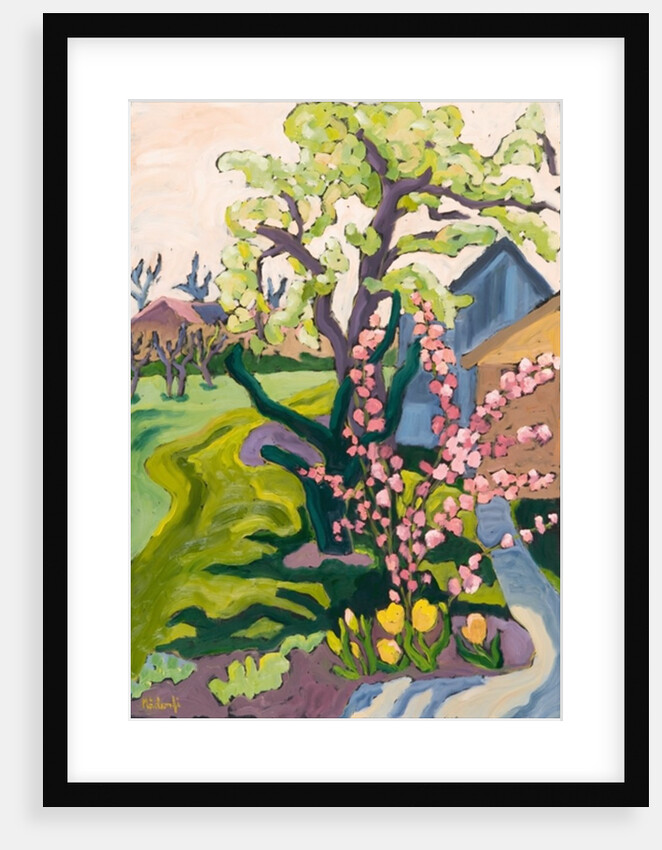 Garden in Dusk Light, 2006 by Marta Martonfi-Benke