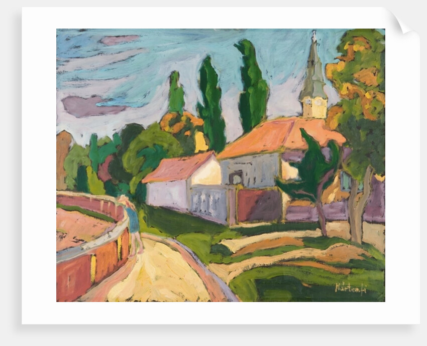 Village Mood, 2008 by Marta Martonfi-Benke