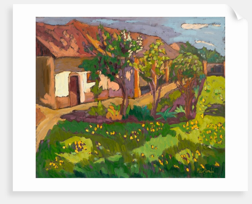 Garden in May, 2012 by Marta Martonfi-Benke