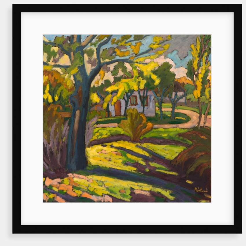 4222 Autumn in our Street, 2010 by Marta Martonfi-Benke