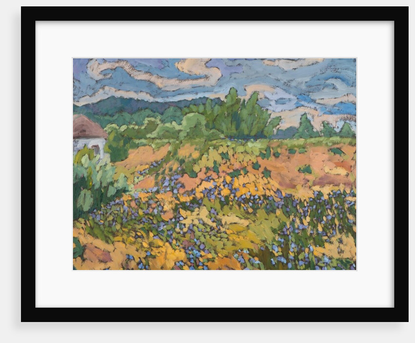 Wild Flowers on the Dyke Bank, 2012 by Marta Martonfi-Benke