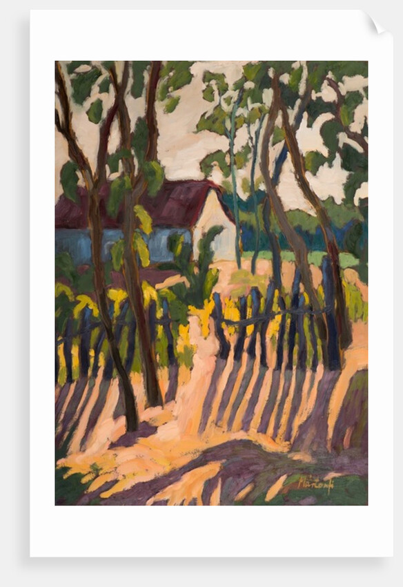 Ramshackle Fence, 2011 by Marta Martonfi-Benke