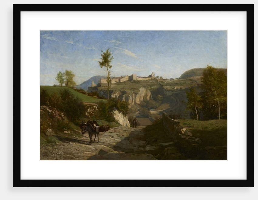 Landscape near Crémieu by Charles Francois Daubigny