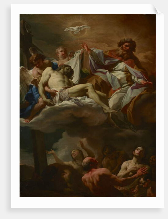 The Trinity with Souls in Purgatory, c.1740 by Corrado Giaquinto