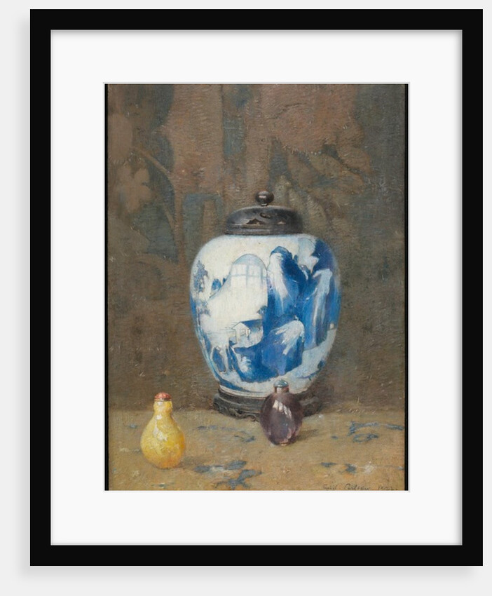 Still Life, Chinese Vase, 1922 by Emil Carlsen