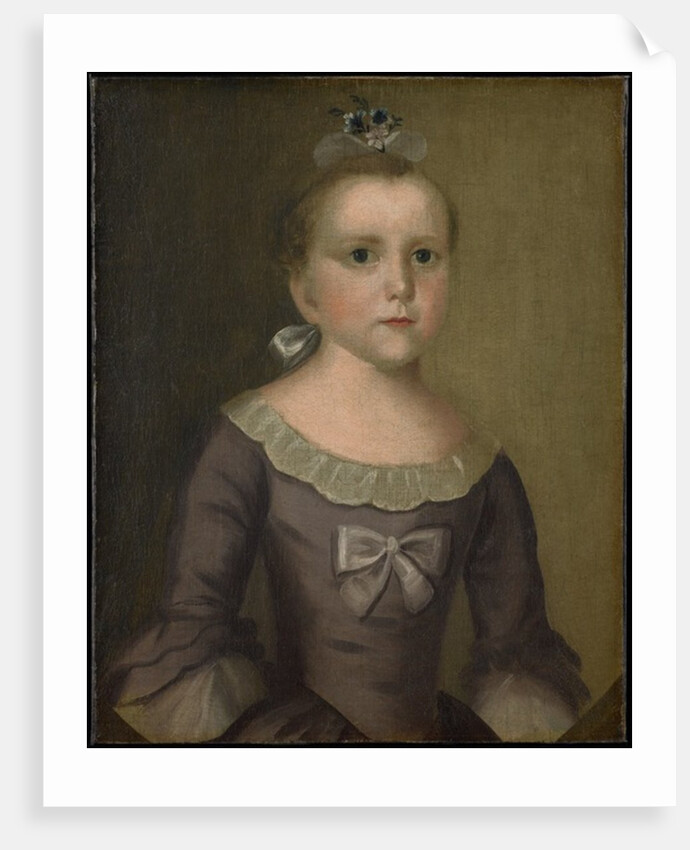 Portrait of Abigail Gowen, 1763 by Joseph Badger