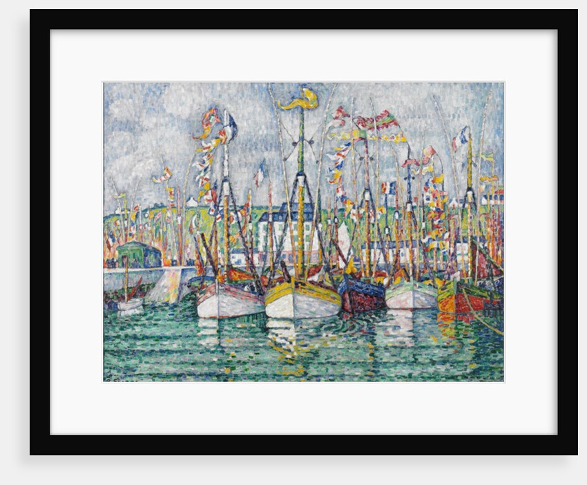 Blessing of the Tuna Fleet at Groix, 1923 by Paul Signac