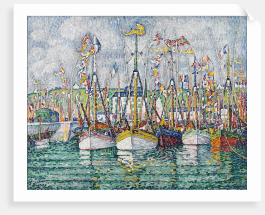 Blessing of the Tuna Fleet at Groix, 1923 by Paul Signac