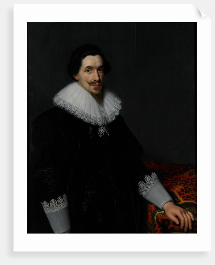 Portrait of Lucas van Voorst, 1628 by Paulus Moreelse