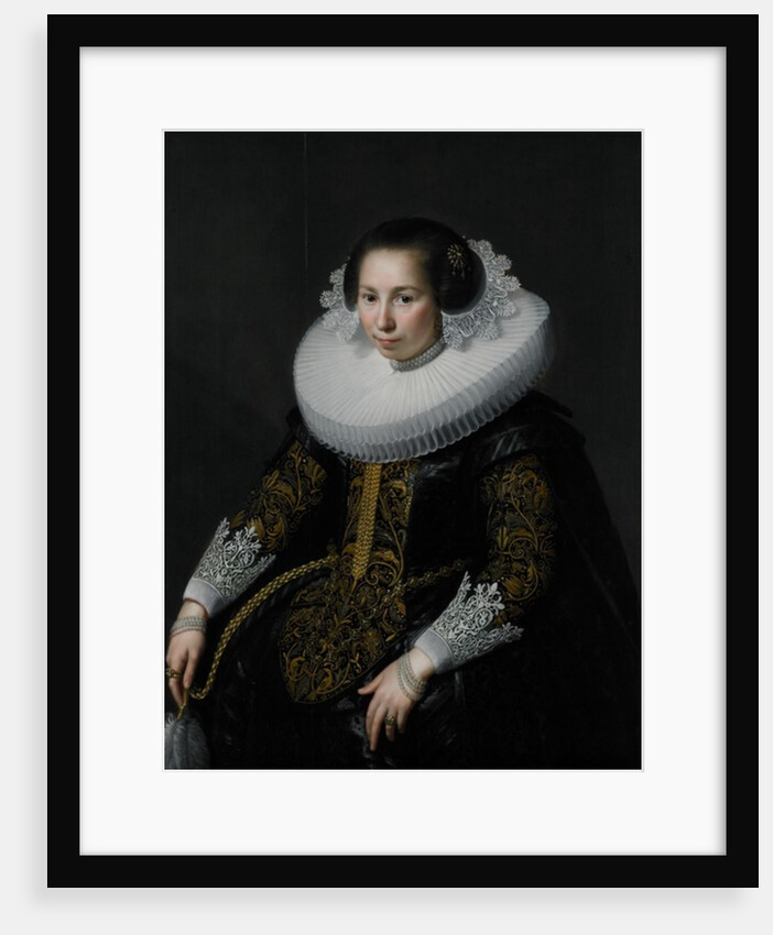 Portrait of Catharina van Voorst, 1628 by Paulus Moreelse