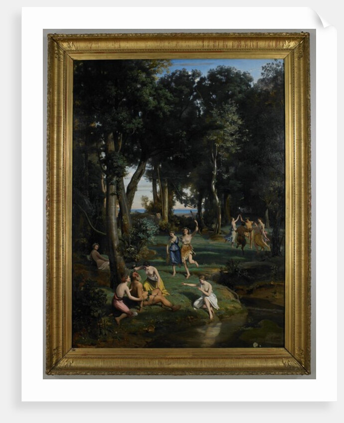 Silenus, 1838 by Jean Baptiste Camille Corot