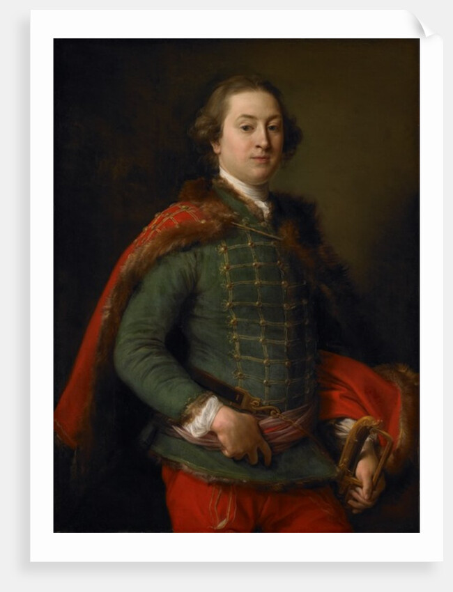 Portrait of John Woodyeare, 1750 by Pompeo Girolamo Batoni