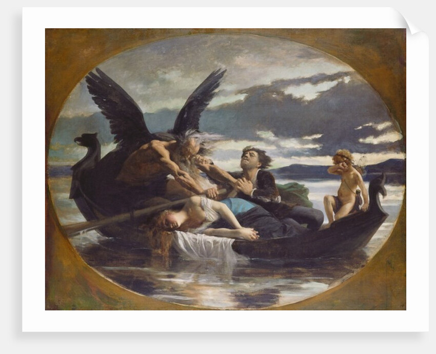 Love Dies in Time, 1872 by Edouard Debat-Ponsan