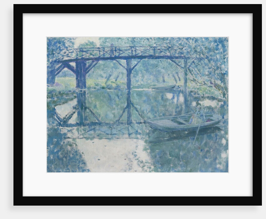 The Bridge - Giverny by Frederick Carl Frieseke