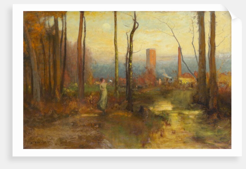 The Mill Stream, Montclair, New Jersey, c.1888 by George Snr. Inness