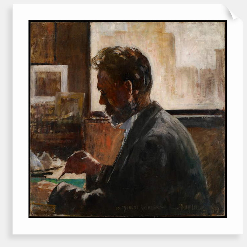 Portrait of Robert Koehler, 1910 by Philip Little