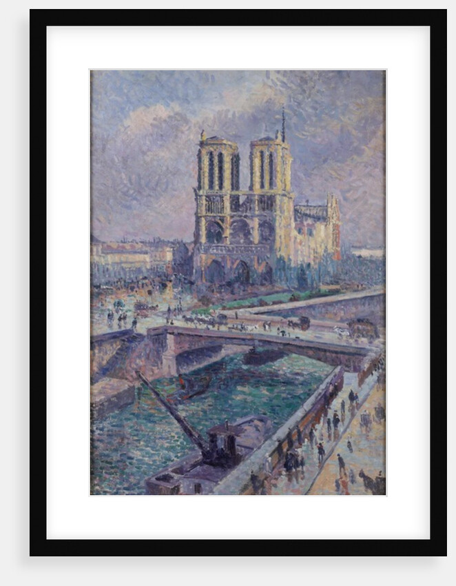 Notre Dame, 1899 by Maximilien Luce