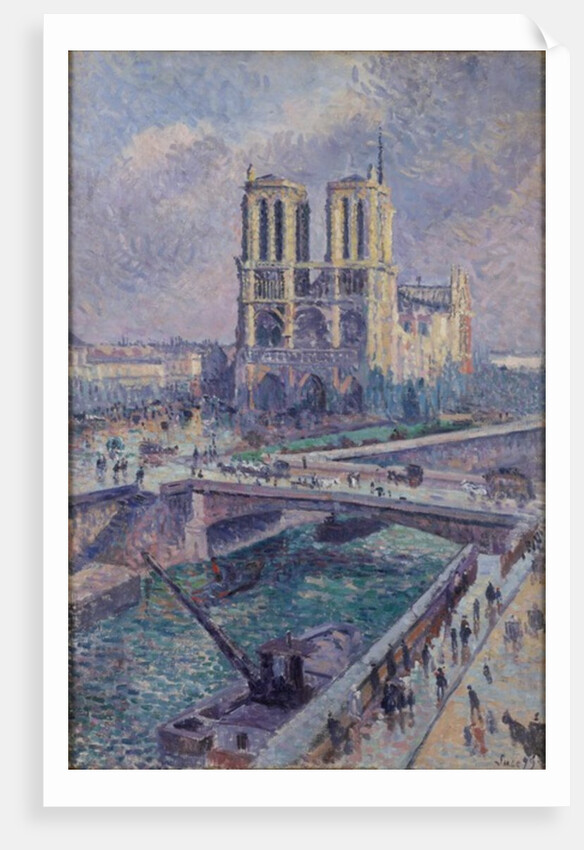 Notre Dame, 1899 by Maximilien Luce