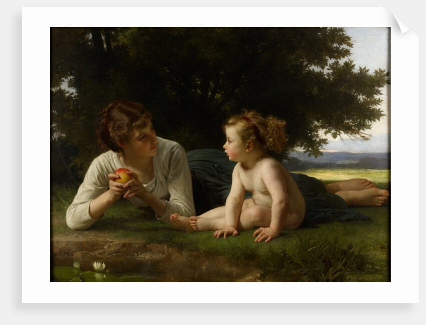 Temptation, 1880 by William-Adolphe Bouguereau