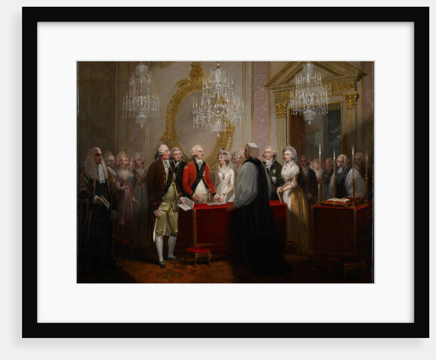 The Marriage of the Duke and Duchess of York, 1791 by Henry Singleton