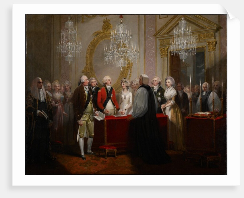 The Marriage of the Duke and Duchess of York, 1791 by Henry Singleton
