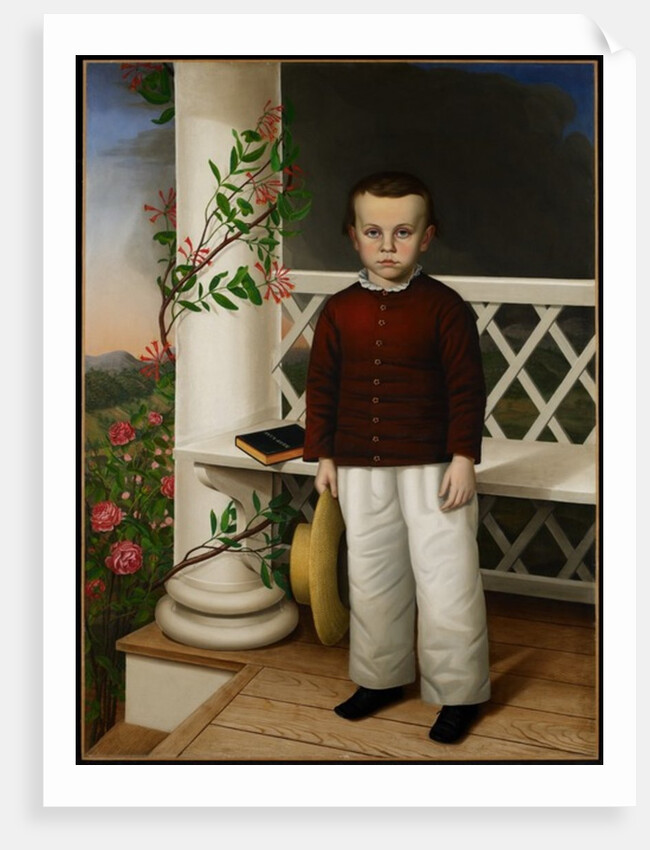 Portrait of a Boy, 1856 by James B. (attr. to) Read