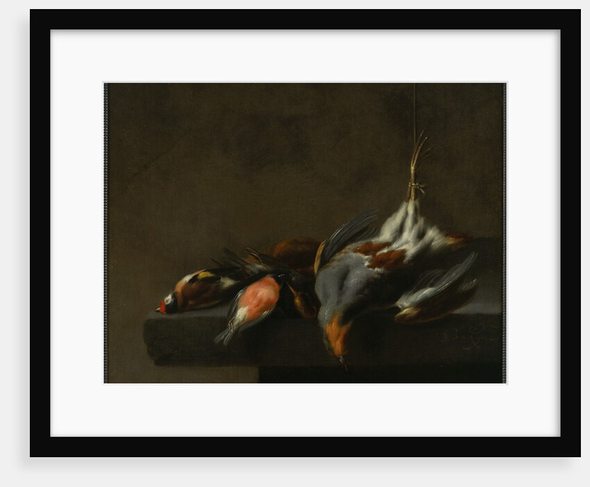 Still Life of Dead Birds, c.1660 by Jan Vonck
