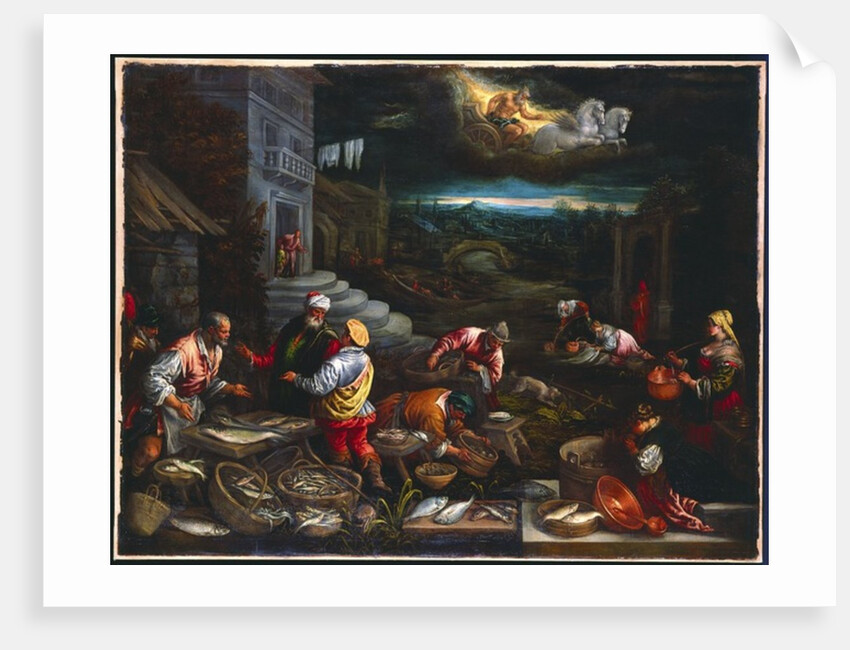 The Element of Water, c.1576-77 by Jacopo & Bassano Francesco Bassano