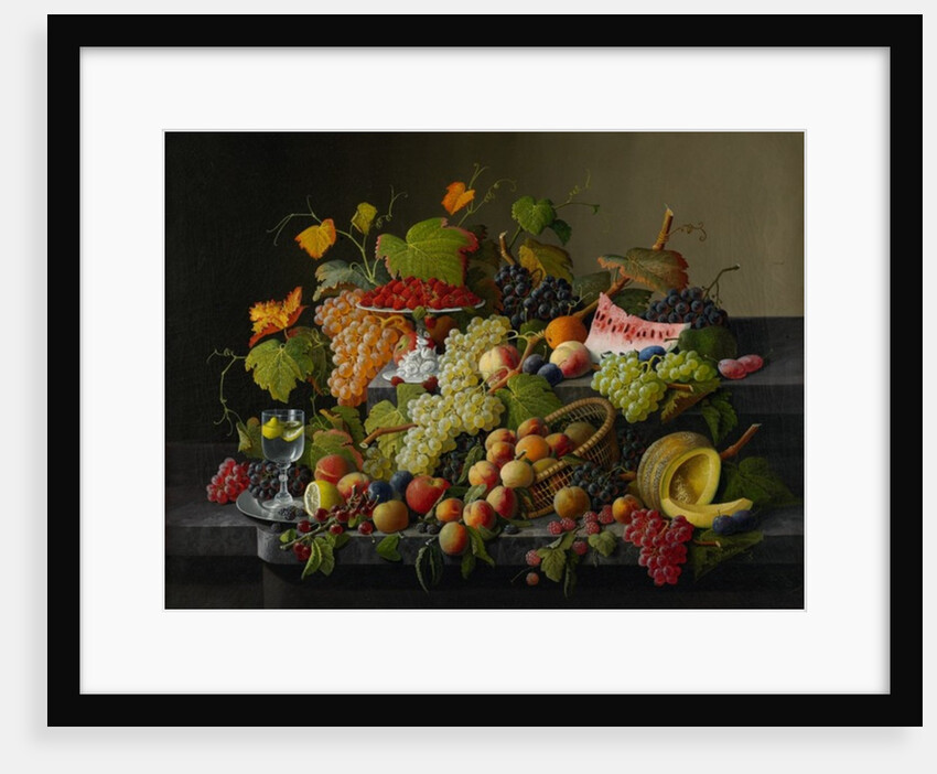 Abundant Fruit, 1858 by Severin Roesen