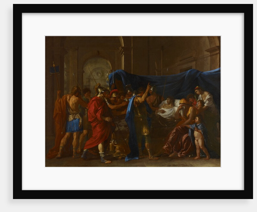 The Death of Germanicus, 1627 by Nicolas Poussin